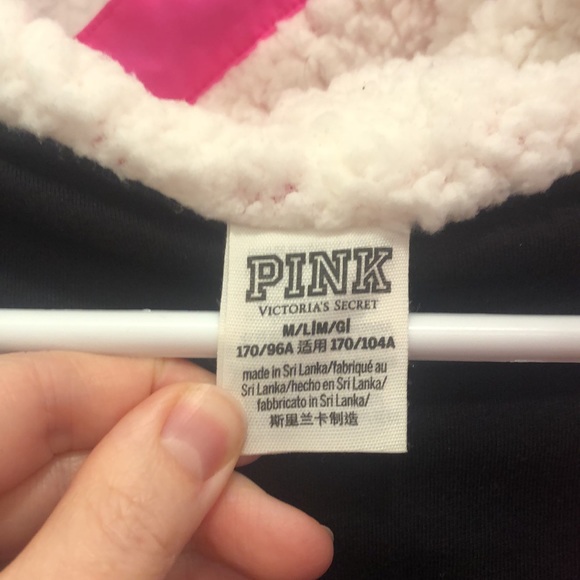 Pink Overhead Jacket with Teddy Hood - Picture 2 of 2